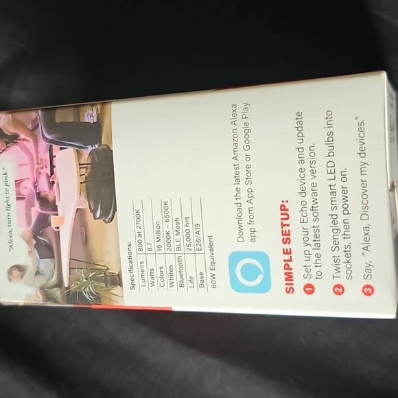 Multicolor Smart LED Light Bulb - Picture 2 of 4